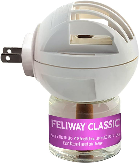 Feliway Classic Cat Calming Pheromone Diffuser, 30 Day Starter Kit (48 Ml)