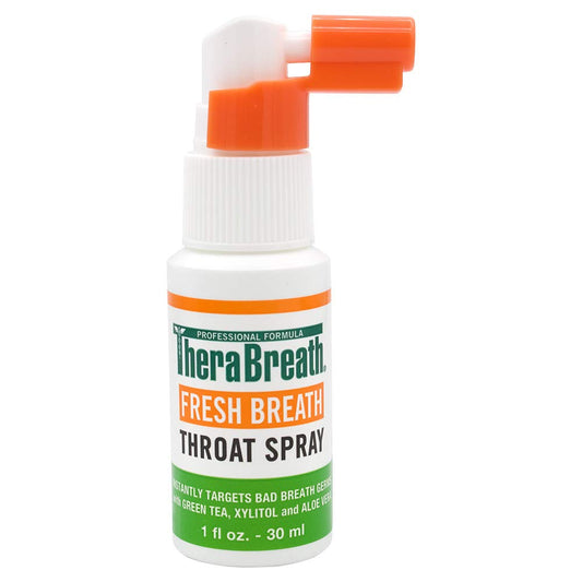 TheraBreath Fresh Breath Professional Formula Throat Spray with Green Tea, 1 Ounce