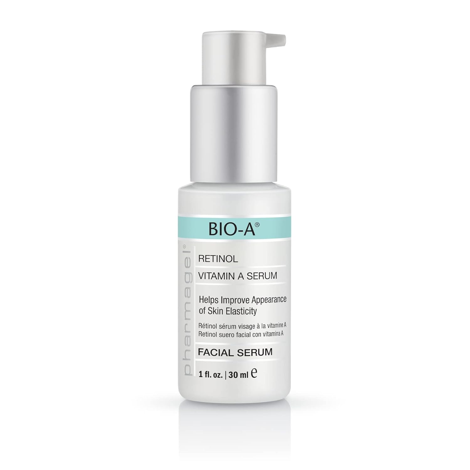 Pharmagel Bio-A Facial Serum | Retinol Serum | Anti Aging And Anti Wrinkle | Smoothes, Softens, & Brightens Skin - 1 Fl. Oz