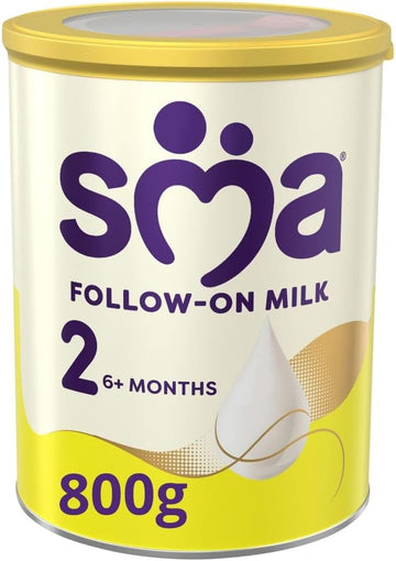 Sma Follow-On Baby Milk Powder Formula , 6-12 Months , 800 G (Pack Of 1)