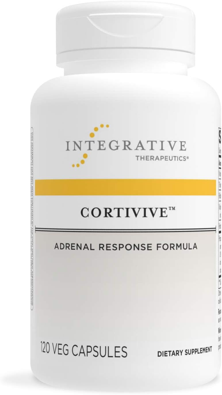 Integrative Therapeutics - Cortivive - Vegetarian Adrenal Response Formula - 120 Capsules
