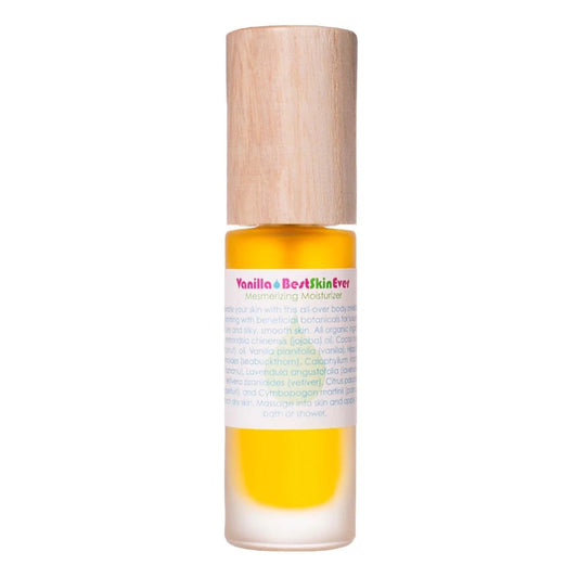 Living Libations - Organic Best Skin Ever All-In-One Facial Cleanser, Exfoliator + Moisturizer | Natural, Wildcrafted, Vegan Clean Beauty (Vanilla, 1 Fl Oz | 30 Ml) : Beauty & Personal Care