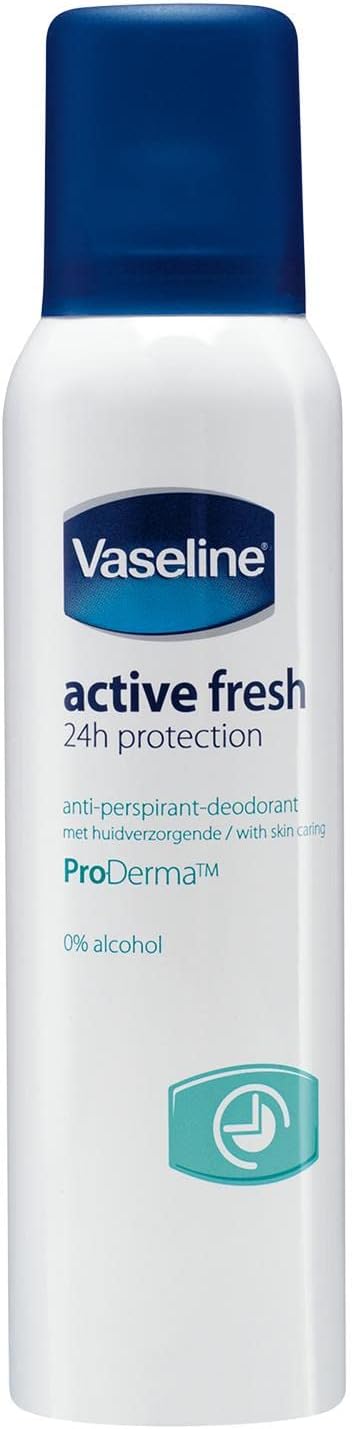 Vaseline Active Fresh Anti-Perspirant Deodorant Aerosol 150Ml