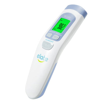 Elate No-Touch Forehead Thermometer for Adults and Kids, Non-Contact Digital Baby Thermometer for Infants/Newborns. Medical Grade Touchless Temporal Thermometer for Fever, FSA HSA Eligible