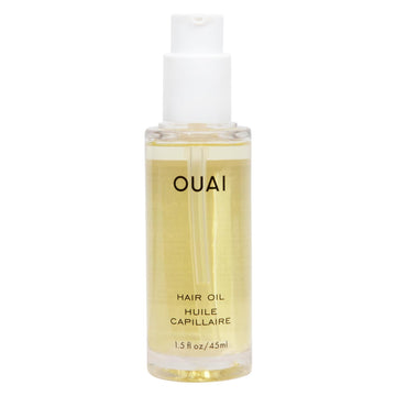 Ouai Hair Oil - Hair Heat Protectant Oil For Frizz Control - Adds Shine And Smooths Split Ends - Color Safe Formula - Paraben, Phthalate And Sulfate Free (1.5 Fl Oz)