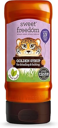 Sweet Freedom Vegan Breakfast Bundle - X1 Golden Syrup 350 G & X1 Honeee Syrup 350 G