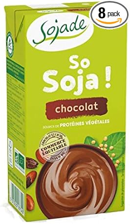 Sojade Chocolate Soya Dessert 530 Ml (Pack Of 8) (Organic)