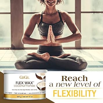 Gigi All Purpose Hard Wax For Hair Removal - Diy At-Home Waxing Kit For Face & Body, 14 Oz