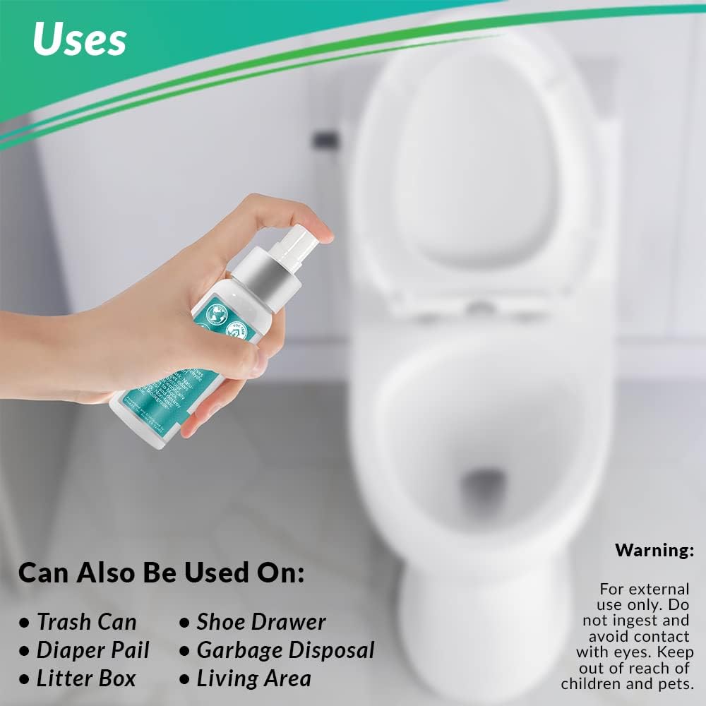 OMAZE Mist N Go Toilet Freshener, Breeze + Dream Scent 2Fl Oz | Odor Neutralizer for Toilets : Health & Household