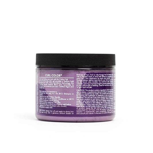 As I Am Curl Color - Passion Purple - 6 Ounce - Color & Curling Gel - Temporary Color - Medium Hold - Vegan & Cruelty Free