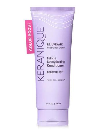 Keranique Color Boost Scalp Revitalizing Keratin Conditioner For Color Treated Hair| 3.4 Fl Oz, Free Of Sulfates, Dyes And Parabens