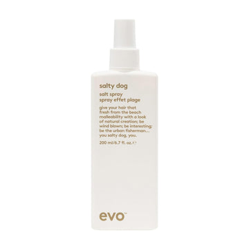 Evo Salty Dog Salt Spray - Hair Texture & Volume Spray - Beach Textured Hair, Natural Matte Finish - 200Ml / 6.8Fl.Oz