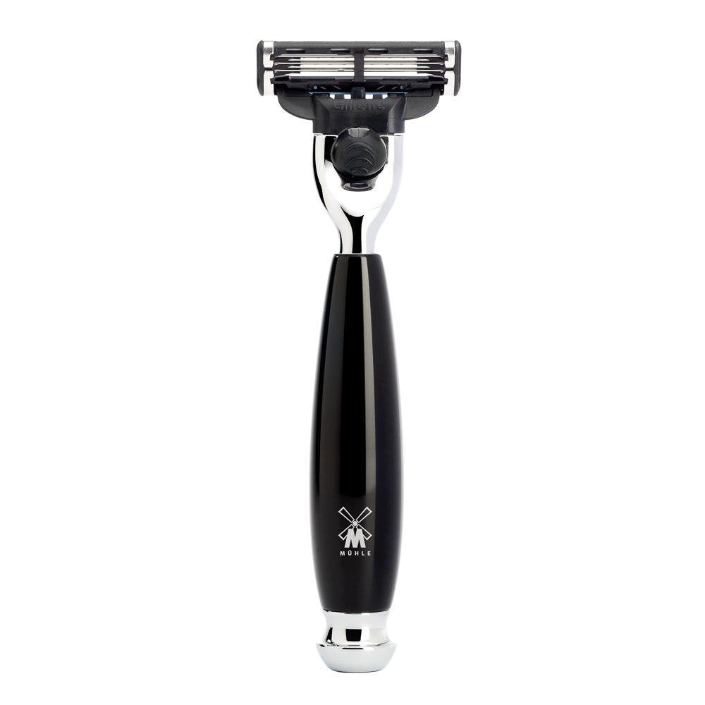 Mühle Vivo Black Resin 3-Blade Razor : Beauty & Personal Care
