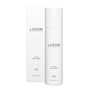 Lagom Cellus Mist Toner Natural Moisturizing Spray With Green Tea Sugar Cane Ph Balance 5.5 Subacid Alcohol-Free Zero-Irritation Fragrance-Free Herbal Facial Serum Sensitive Skin 120Ml 4.05Oz