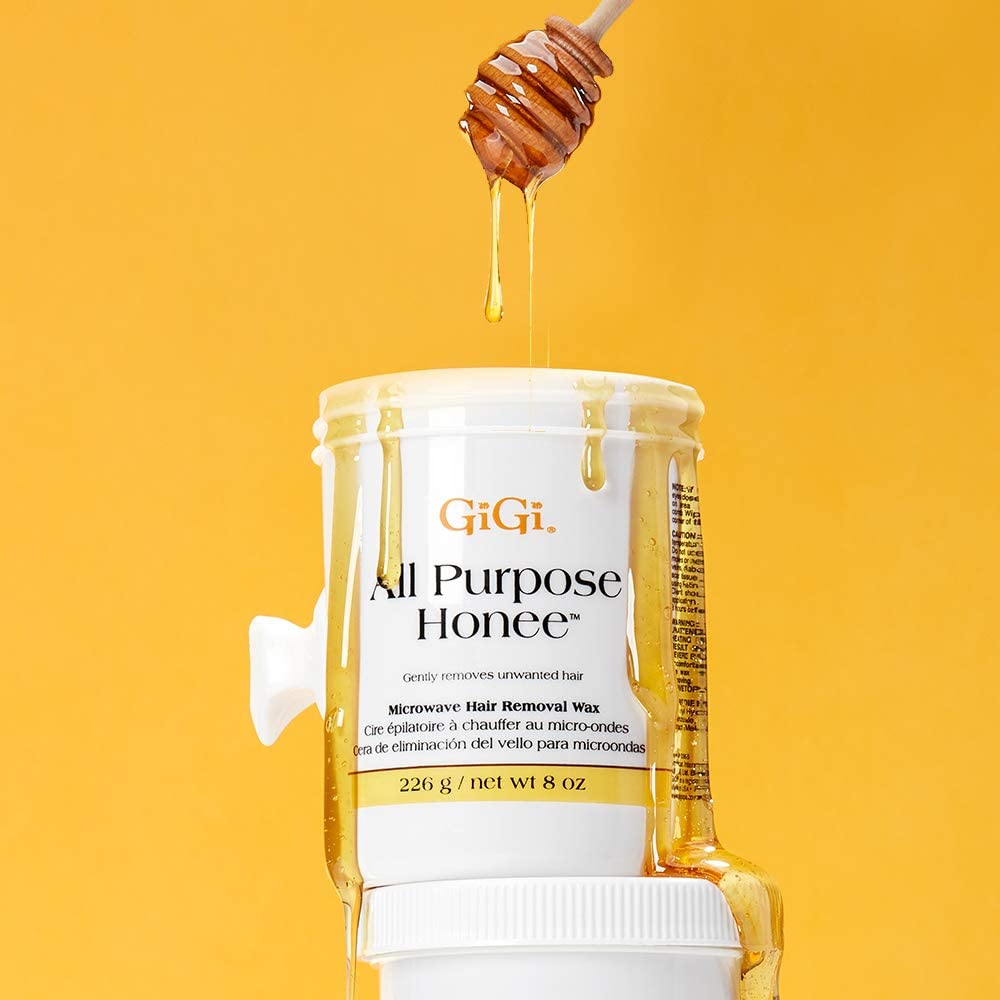 GiGi All Purpose Honee - Microwave Hair Removal Wax, 8 Ounces : Hair Waxing Skin Cleansers : Beauty & Personal Care
