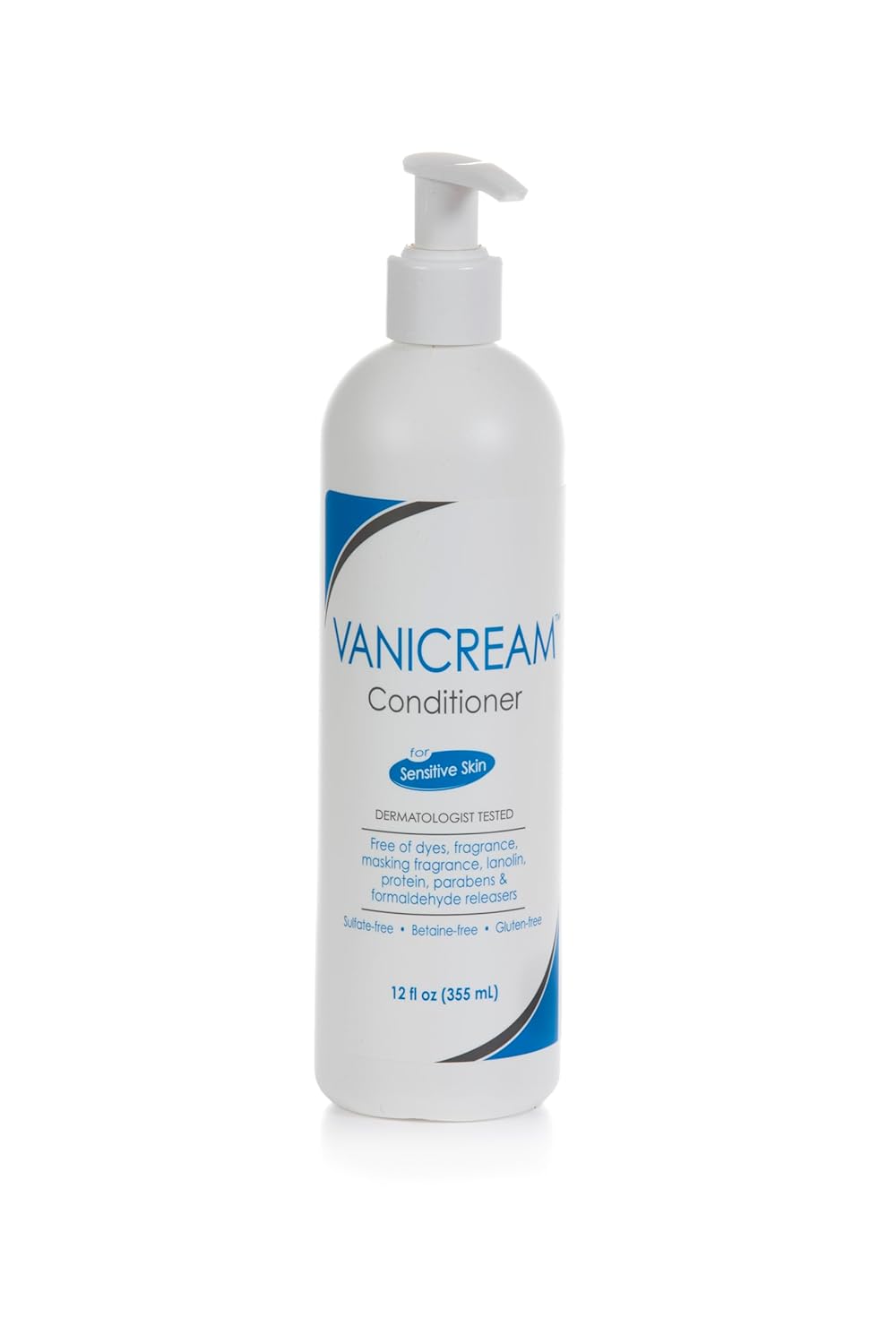 Vanicream Conditioner – Ph Balanced Mild Formula Effective For All Hair Types And Sensitive Scalps - Free Of Fragrance, Lanolin, And Parabens – 12 Fl Oz