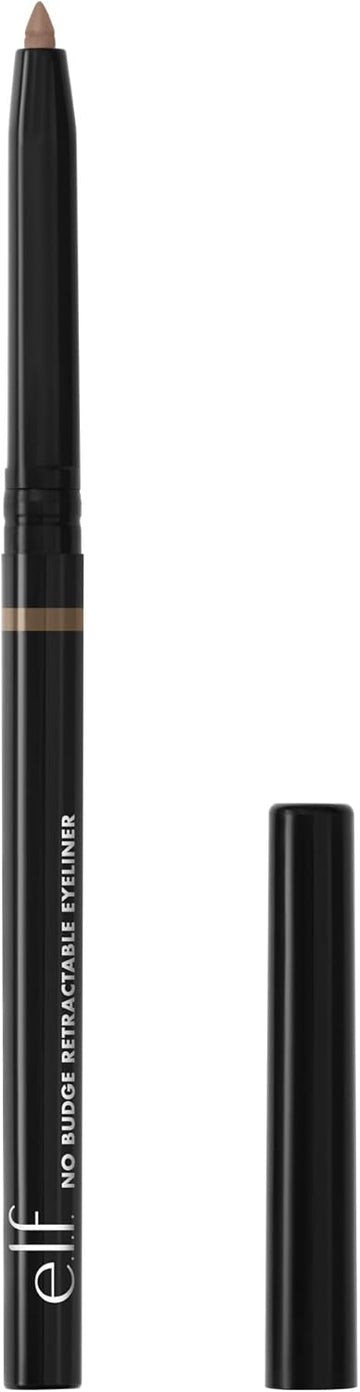 E.L.F., No Budge Retractable Eyeliner Creamy Ultrapigmented Long Lasting Enhances Defines Intensifies Boldens Allday Wear 0.18G, Coffee