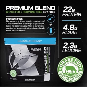 Muscle Feast Blend Protein 5.0 Lbs (Unflavored)