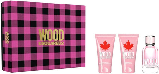 Wood Pour Femme By Dsquared2 Eau De Toilette Spray Gift Set