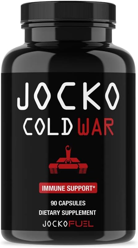 Origin Jocko Fuel Immune Support Stack: Cold War Immune Support Supplement + Jocko Vitamin D3 5000Iu Supplements (30 Day Supply)