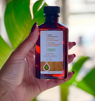 One 'N Only Argan Oil Hair Treatment, Helps Smooth And Strengthen Damaged Hair, Eliminates Frizz, Creates Brilliant Shines, Non-Greasy Formula, 8 Fl. Oz (3 Pack) : Hair And Scalp Treatments : Beauty & Personal Care