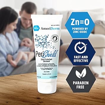 Med Pride Skin Protectant 3.5.Oz Diaper Rash Ointment - Zinc-Oxide Diaper Rash Cream For Babies With Vitamin A, D & E- Paraben-Free Healing Baby Butt Cream For Rash Treatment & Prevention