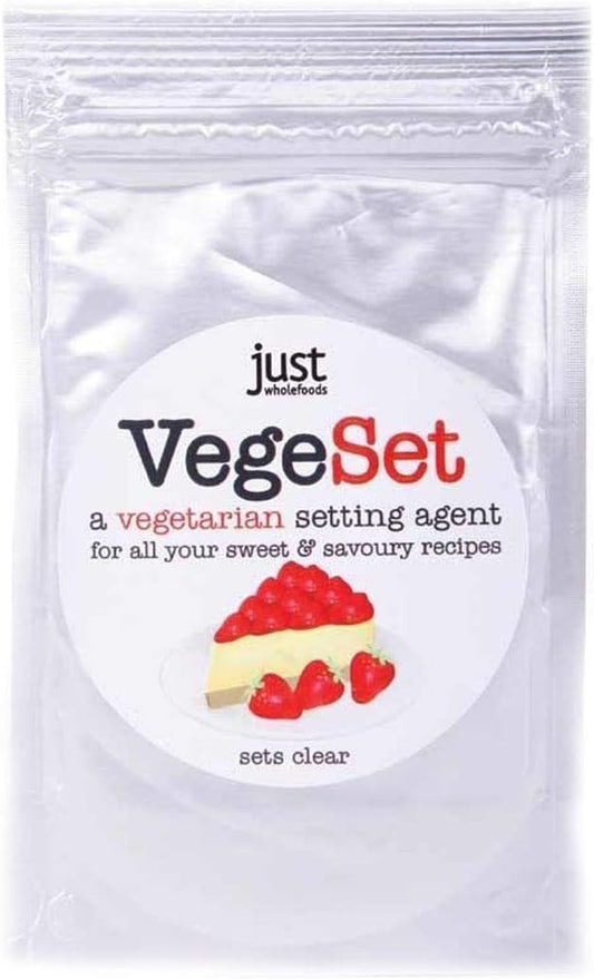 Just Wholefoods | Vegeset - Setting Agent | 6 X 25G