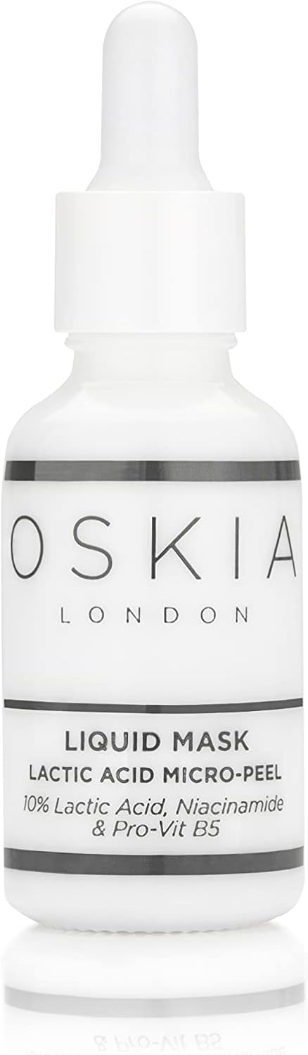 Oskia Liquid Mask – Overnight Lactic Acid Mask With Probiotics & Niacinamide For Exfoliation & Radiance
