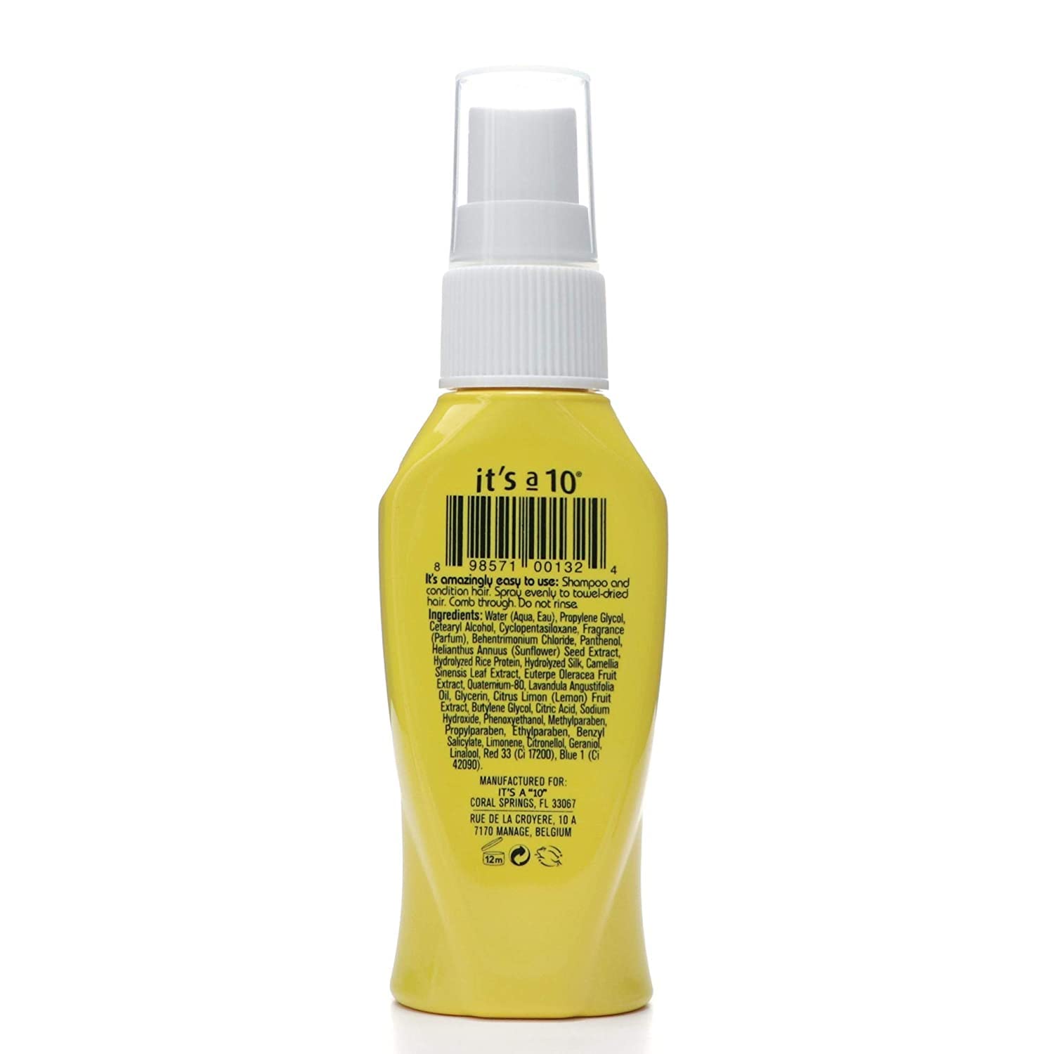 It's a 10 Haircare Miracle Leave-in for Blondes, 2 fl. oz. : Beauty & Personal Care