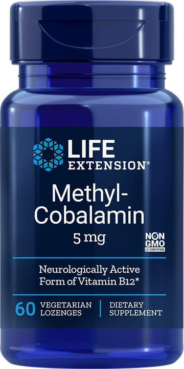 Life Extension - Methylcobalamin 5Mg 60 Lenges (Pack Of 2)