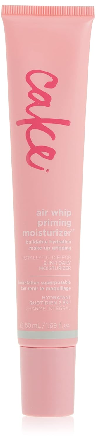 Cake Beauty Air Whip Priming Buildable Moisturizer, 1.69 Ounce