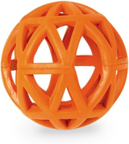 Nobby Rubber Fence Ball, 12.5 cm, Assorted Colours :Pet Supplies