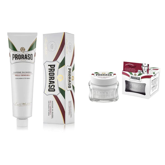 Proraso Sensitive Shaving Cream & Pre-Shave Conditioning Cream for Men : Beauty & Personal Care
