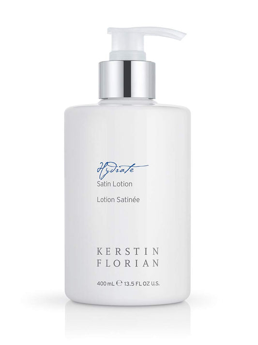 Kerstin Florian Satin Lotion | Lightweight Body Moisturizer With Aloe & Jojoba Oil | Soothes Dry Skin | 13.5 Fl Oz : Skin Care Products : Beauty & Personal Care