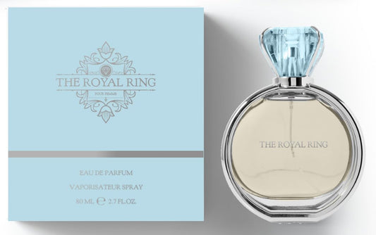 Royal Ring Eau De Parfum Blue 80Ml - Floral Aldehyde Fragrance For Women - By Laurelle London
