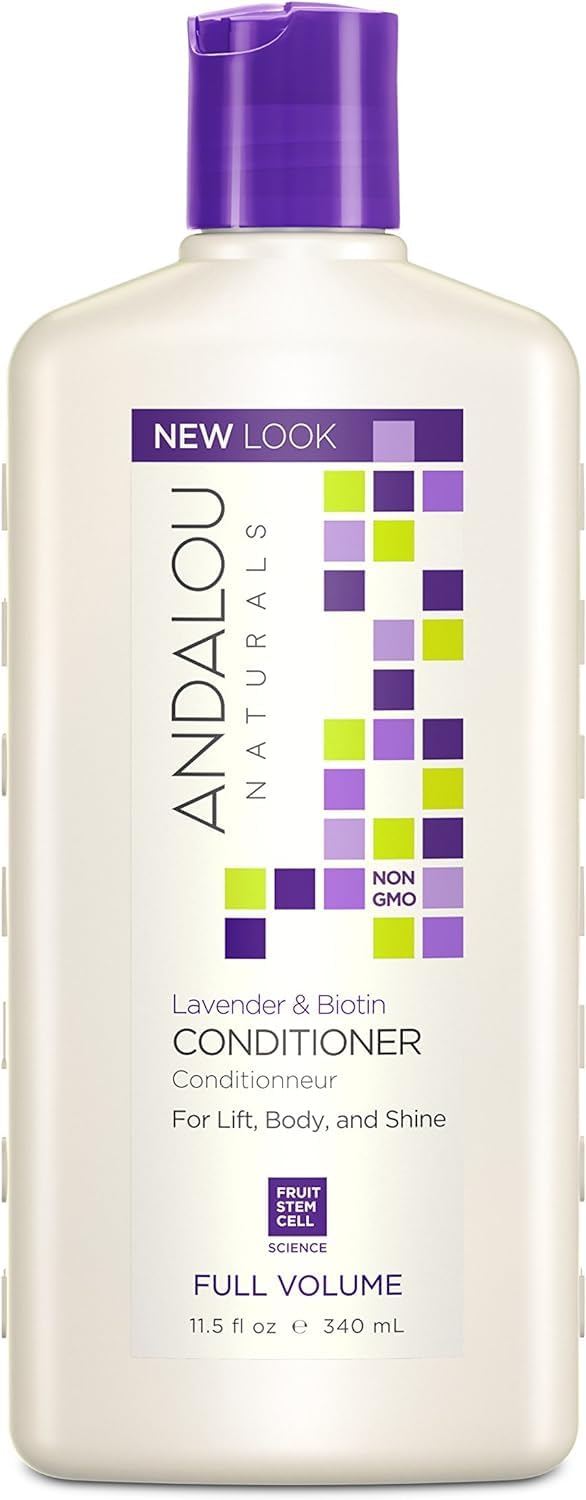 Andalou Naturals Lavender And Biotin Full Volume Conditioner, 11.5 Ounce