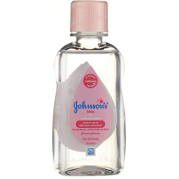 Johnson & Johnson Baby Oil 3 oz. (Pack of 6) by Johnson & Johnson