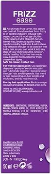 John Frieda Frizz Ease All-In-1 Extra Strength Serum 50Ml For Thick Coarse Hair