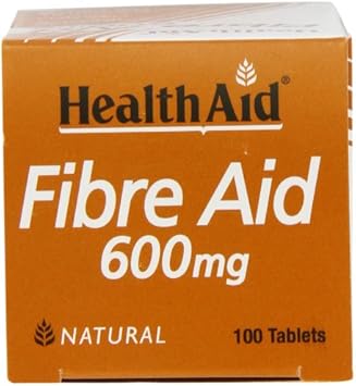 HealthAid Fibre Aid 600mg - 100 Tablets : Amazon.co.uk: Health & Personal Care