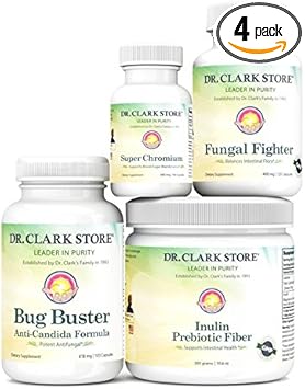 Dr Clark Store Candida Cleanse With Potent Anti-Fungal Formula