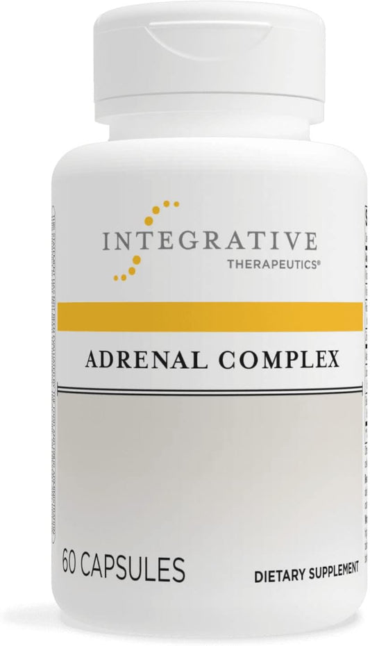 Integrative Therapeutics - Adrenal Complex – Supports Adrenal Gland Function, Immune System Function, Stress Hormone Metabolism - 60 Capsules