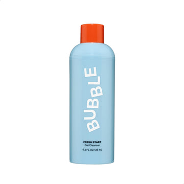 Bubble Skincare Fresh Start Gel Cleanser - Gentle Exfoliating Face Wash For Oily Skin - Formulated With Aloe Vera Juice + Caffeine To Protect And Soothe Complexion (125Ml)