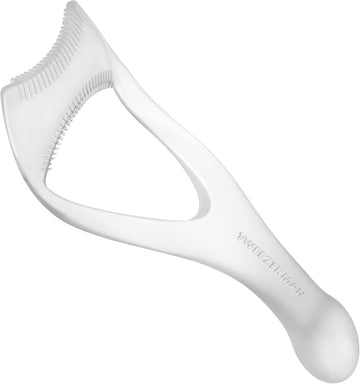 Tweezerman Studio Collection Eyelash Stencil, Make Up Protection For Clean Mascara, Transparent