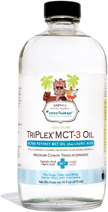Cocotherapy Triplex Mct-3 Oil, Non-Gmo, 100% Pure And Natural, 16 Oz