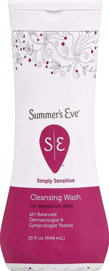 Summer'S Eve Feminine Wash For Sensitive Skin 15 Oz