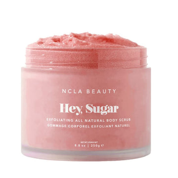 Ncla - Hey, Sugar Natural Body Scrub | Clean, Natural, Non-Toxic Beauty (Pink Grapefruit; 250G | 8.8Oz)