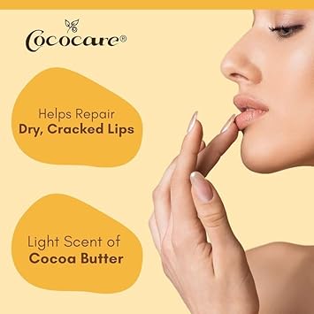 Cococare Lip Balm, Cocoa Butter, 0.15 Ounce