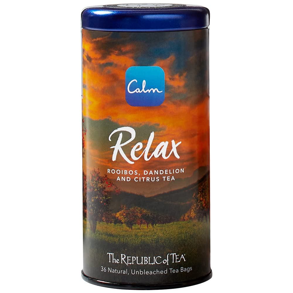 The Republic Of Tea - Calm Relax, Caffeine Free, 36 Tea Bags