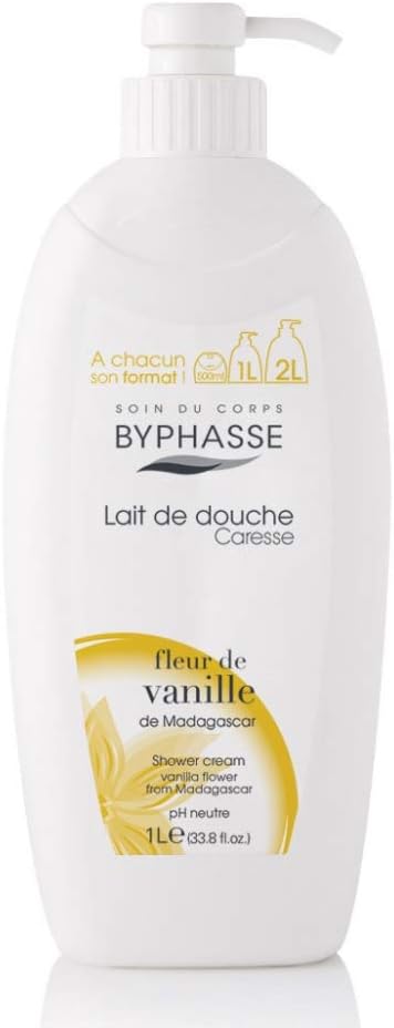 Byphasse Caresse Milk 1 Litre For All Skin Types