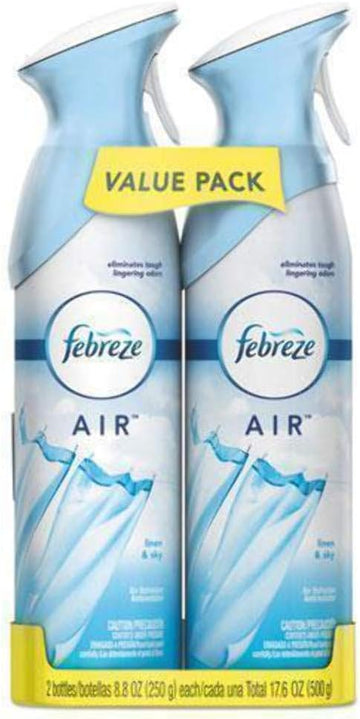 Febreze Air, Linen & Sky, 2Pk 8.8 Oz Aerosol : Health & Household